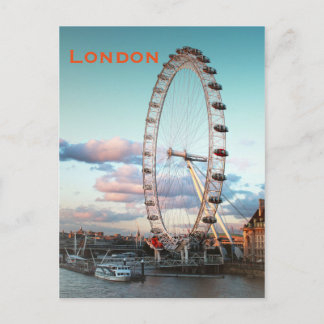 Vintager Londoner Tourismus Postkarte
