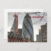 Vintager Londoner Tourismus Postkarte (Vorne/Hinten)