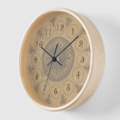 Vintager Look Art Nouveau Uhr (Winkel)