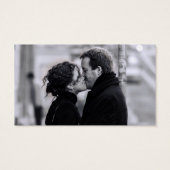 Vintager Look Stag und Dot Event Ticket // Black (Rückseite)