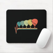 Vintager Luftballon-Pilot-Aviator Mousepad (Mit Mouse)
