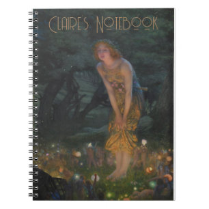 Vintager Luftkreislauf, benutzerdefinierter Mittel Notizblock