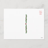 Vintager Luftschiff Weihnachten (Rückseite)