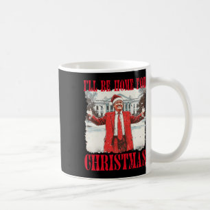Vintager lustiger Humor Trump, werde ich für Chri  Kaffeetasse