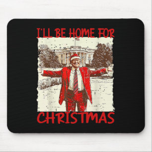 Vintager lustiger Humor Trump, werde ich für Chri Mousepad
