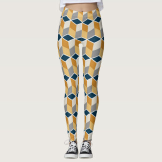 Vintager Luxus: Elegantes, nahtloses Muster. Leggings