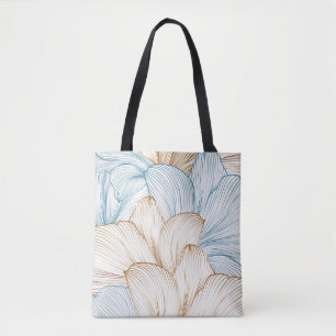 Vintager Luxus, nahtlos floraler Hintergrund mit G Tasche