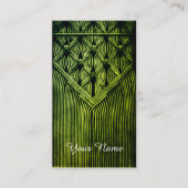 Vintager Macramé-Look no2 Visitenkarte (Vorderseite)