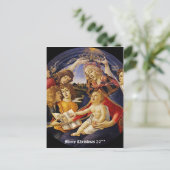 Vintager Madonna Feiertagspostkarte (Stehend Vorderseite)