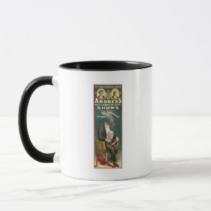 Vintager Magier, Andress Plakat Tasse
