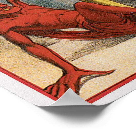 Vintager Magier, Andress Poster (Ecke)