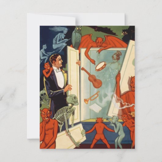 Vintager Magier Carter the Great Magic Act Karte (Vorderseite)