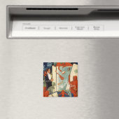 Vintager Magier Carter the Great Magic Act Magnet (In Situ (Geschirrspüler))