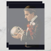 Vintager Magier, Thurston, der einen menschlichen (Vorne/Hinten)