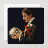 Vintager Magier, Thurston, der einen menschlichen (Vorne/Hinten)