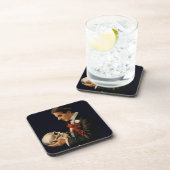 Vintager Magier, Thurston, der einen menschlichen  Untersetzer (Rechte Seite)