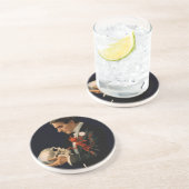 Vintager Magier, Thurston, der einen menschlichen Untersetzer (Seite)