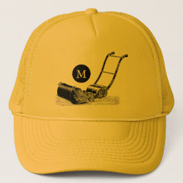 VINTAGER Mähmerhut Truckerkappe