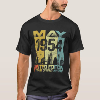 Vintager Mai 1954 Funny 67. Geburtstag 67 Jahre al T-Shirt