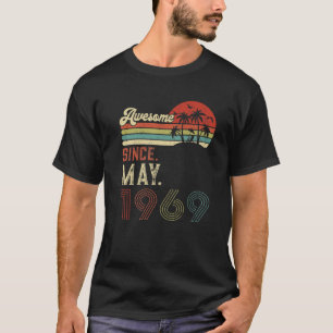 Vintager Mai 1969 53. Geburtstag Retro 53 Jahre al T-Shirt