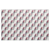 Vintager Makaw Bird Stoff (Fat Quarter (45,7 x 55,9 cm))