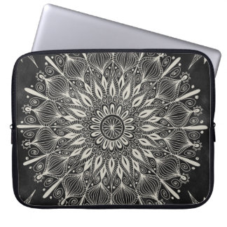 "Vintager Mandala-" - Laptop-Hülse Laptopschutzhülle