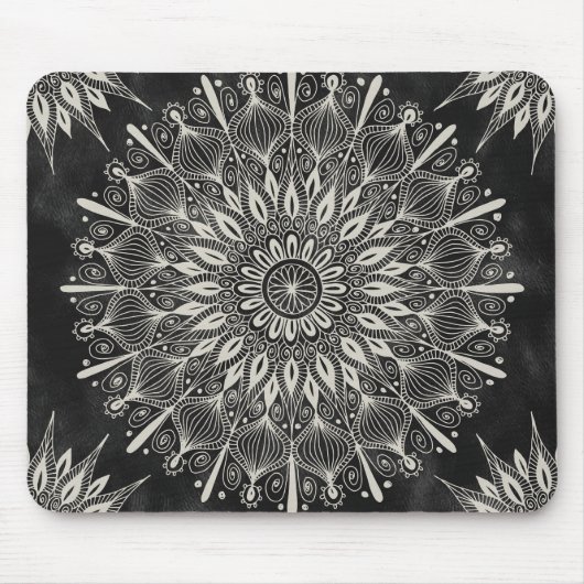 "Vintager Mandala" - Mousepad (Vorne)