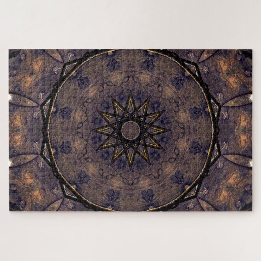 Vintager Mandala Puzzle (Horizontal)