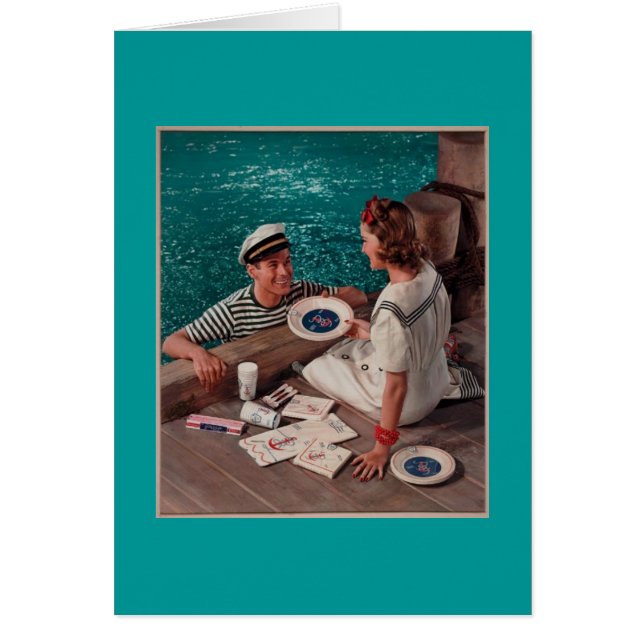Vintager Mann und Frau (Vorne)