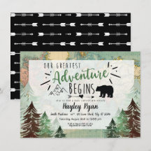 Vintager Map Baby Boy Unser Bestes Abenteuer