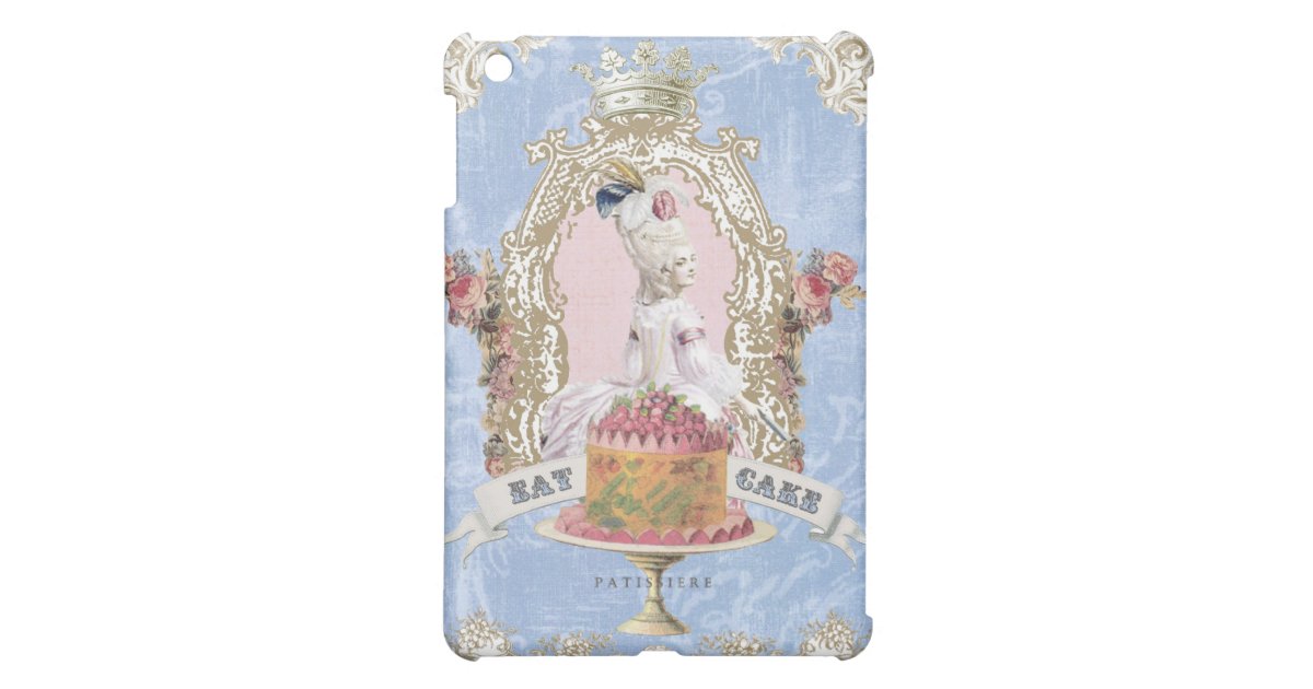 Vintager Marie Antoinette essen Kuchen ipad Minika iPad ...