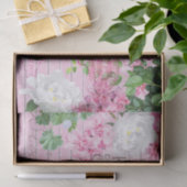 Vintager Markt für frische Blume Rustikales Holz Seidenpapier (Geschenk)