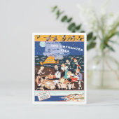 Vintager Martha-Weingarten Postkarte (Stehend Vorderseite)