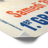 Vintager Maskenball im Operntheater Poster (Ecke)