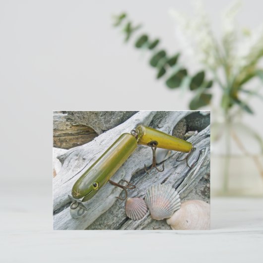 Vintager Master-Stecker Postkarte (Stehend Vorderseite)