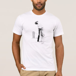 Vintager meercat Cricketer T-Shirt