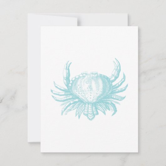 Vintager Meereskrabbe (Vorderseite)