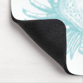 Vintager Meereskrabbe Mousepad (Ecke)