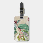 Vintager Meerjungfrau-Gepäck-Umbau Gepäckanhänger (Vorderseite vertikal)