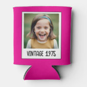 Vintager Meilenstein Geburtstag Foto Keepake Dosenkühler (Vorderseite)