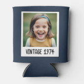 Vintager Meilenstein Geburtstag Foto Keepake Dosenkühler (Vorderseite)