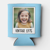 Vintager Meilenstein Geburtstag Foto Keepake Dosenkühler (Vorderseite)