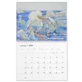 Vintager Mermaid Art Calendar Kalender (Jan 2027)