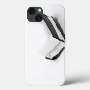 Vintager Metallrasen-Stuhl voll des Schnees Case-Mate iPhone Hülle