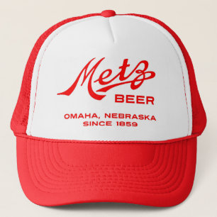 Vintager Metz-Bier-Hut Truckerkappe