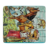 Vintager mexikanischer Stil Schneidebrett (Vorderseite)