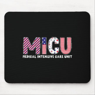 Vintager Micu Nurse US Flag Patriotic 4. Juli P Mousepad