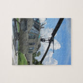 Vintager Militär-Hubschrauber Vietnams Uh-1 Huey Puzzle (Horizontal)