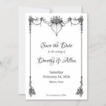 Vintager Minimalismus dünne Magnetkarte