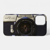 Vintager Minolta-Kamera-Gehäuse für iPhone 12 Hülle (Rückseite (Horizontal))